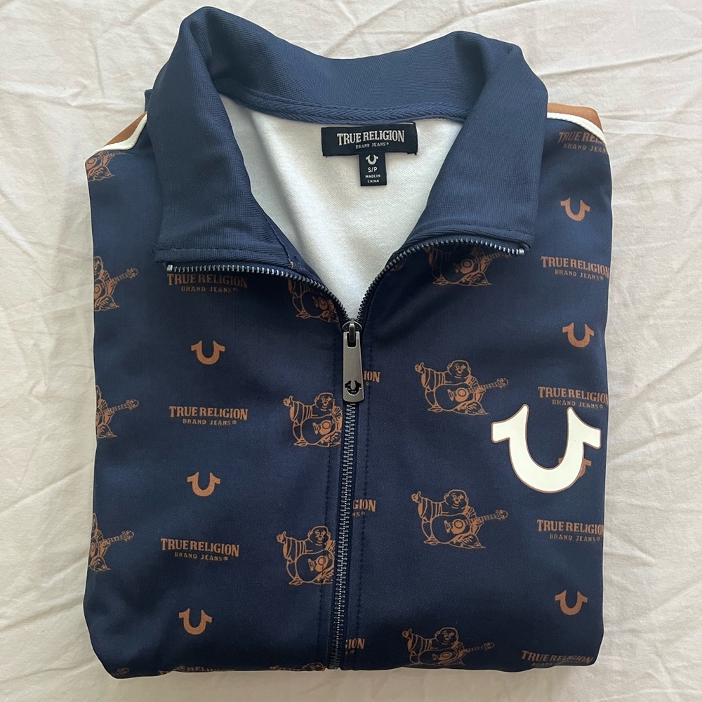 monogram track jacket
